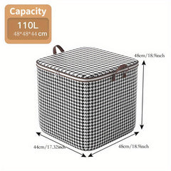 Large Capacity Storage Bag Dustproof Zipper Organizer for Wardrobe