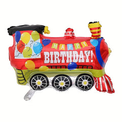 50pcs Happy Birthday Car Aluminum Film Balloons