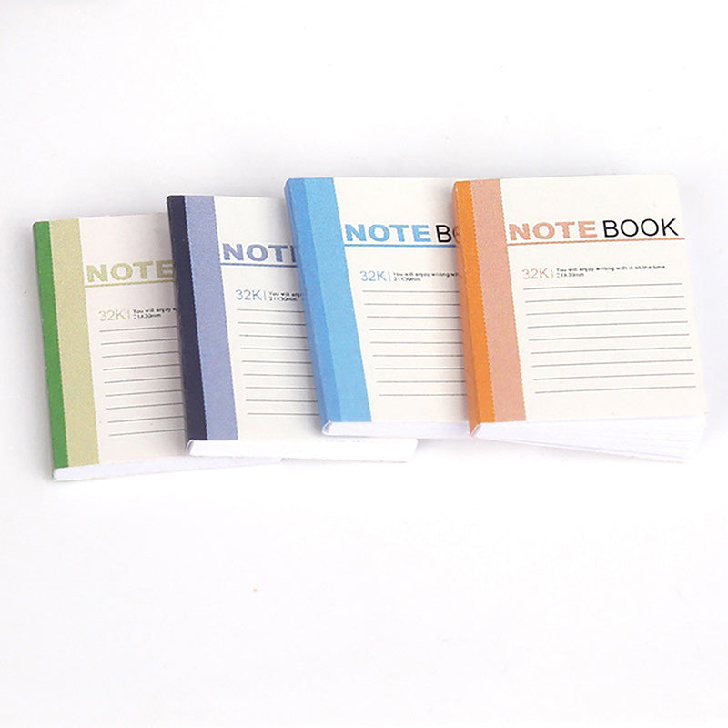 Simulation Mini Notebook DIY Study Ornaments Play House Decoration Props