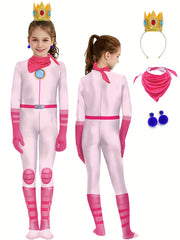 Girls Princess Costume Halloween Carnival Cosplay Party Suits Hero 