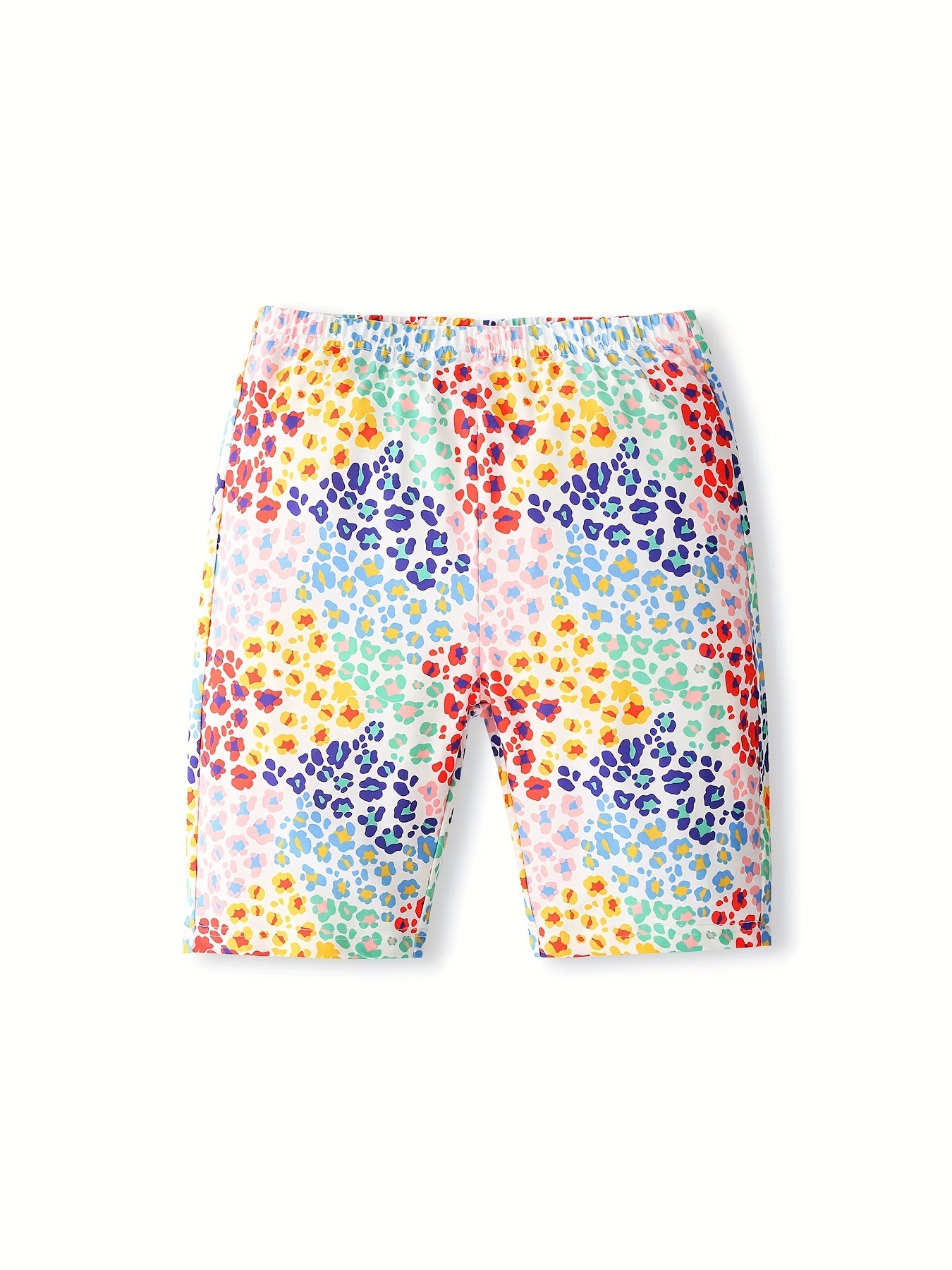 3 pack Toddler Leopard Print Slim Fit Shorts for Summer