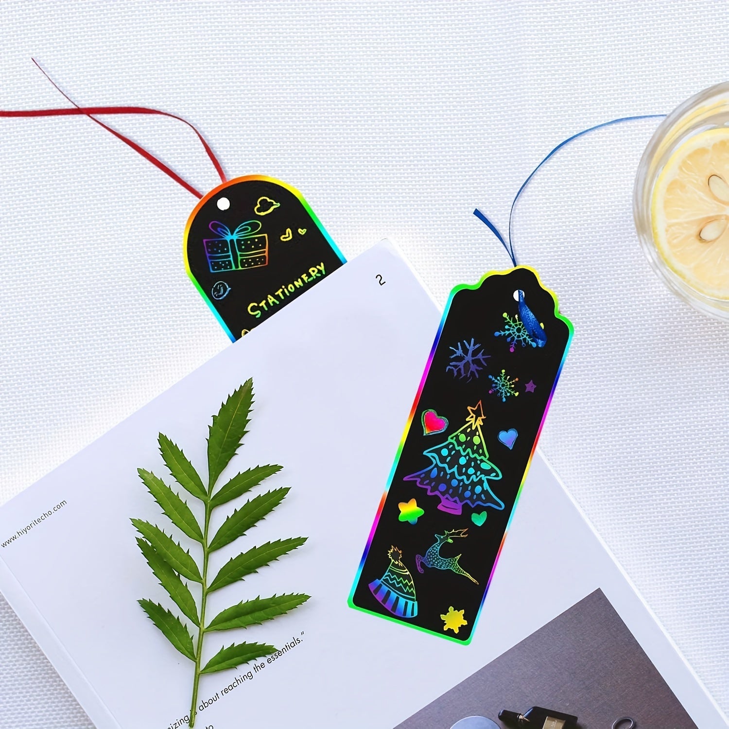 Rainbow Scratch Bookmarks Kit for Kids