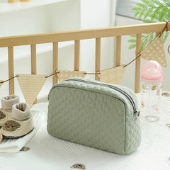 Polyester Stroller Organizer Diaper Bag with Tissue Pouch