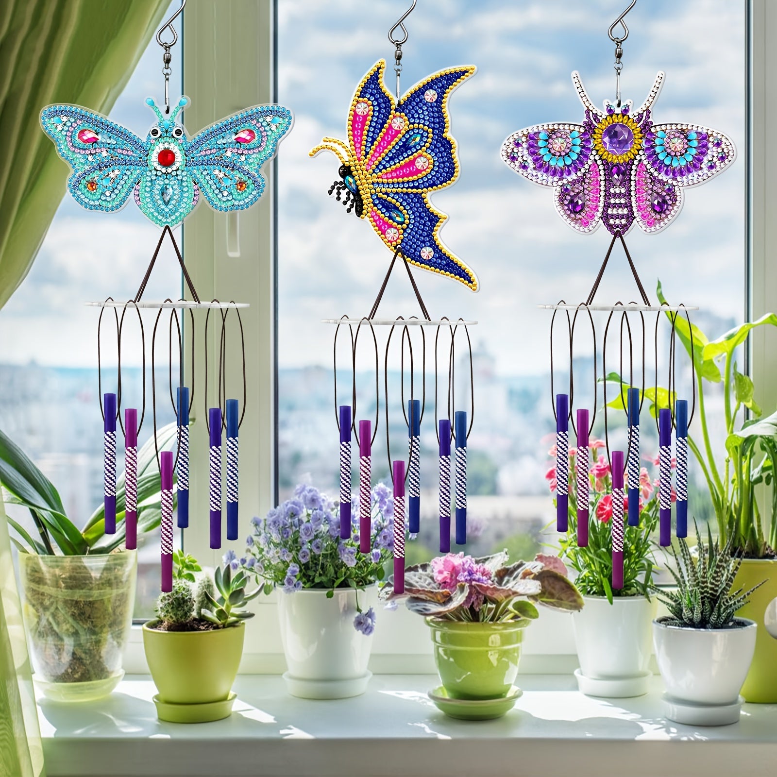 Butterfly Artificial Diamond Art Painting Kit for Adults & Kids