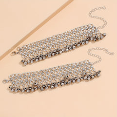 Vintage Boho Anklet Set - 2 Pcs