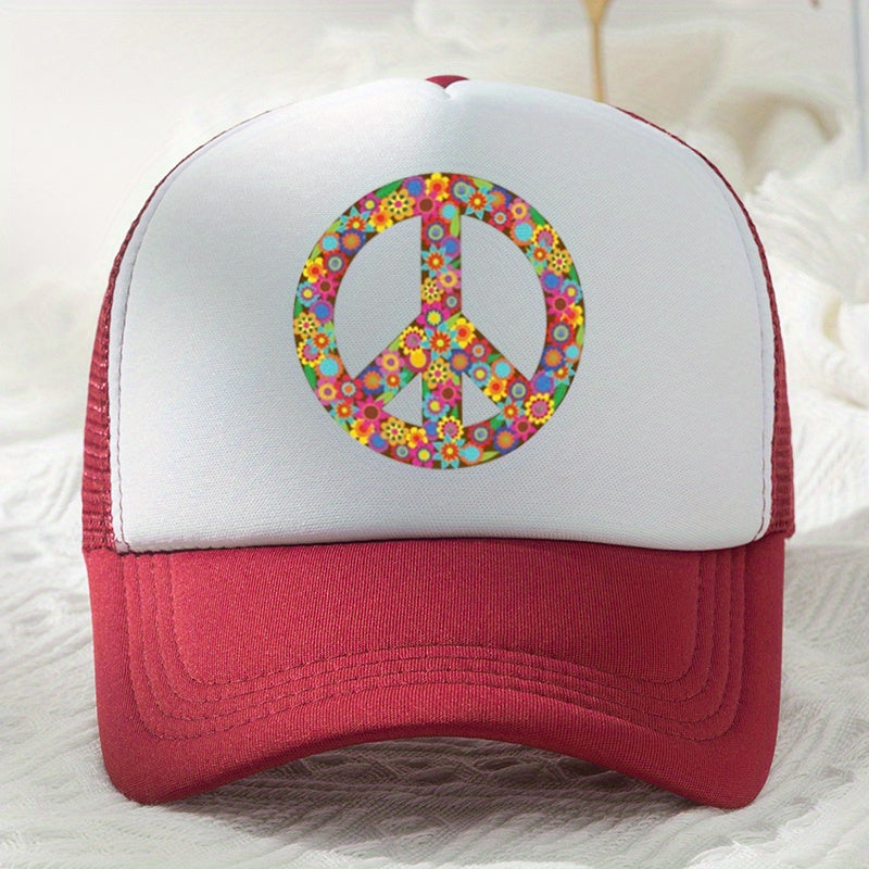 Men's Letter Printed Baseball Cap Summer Sunshade Hat