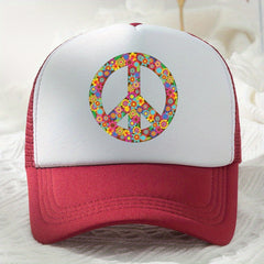 Men's Letter Printed Baseball Cap Summer Sunshade Hat