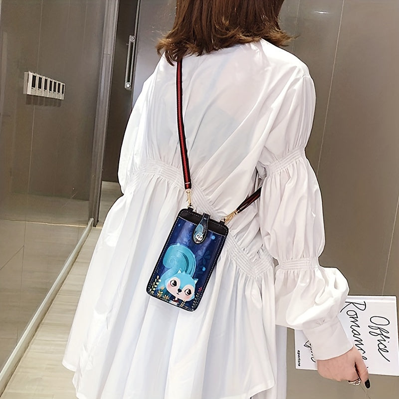 Printed Crossbody Bag Mini Mobile Phone Purse