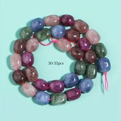 Amethyst Opal Agate Jade Spacer Beads Jewelry Making DIY