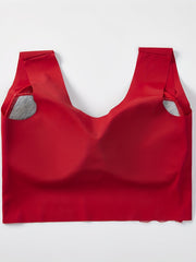 Lace Wireless Bra Scalloped Trim Intimates Women's Lingerie