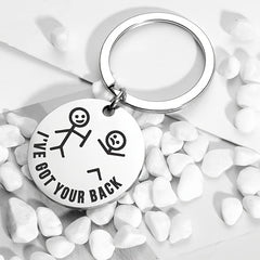 Keychain Stainless Steel Funny Gift Keychain Graduation Christmas Gift Jewelry