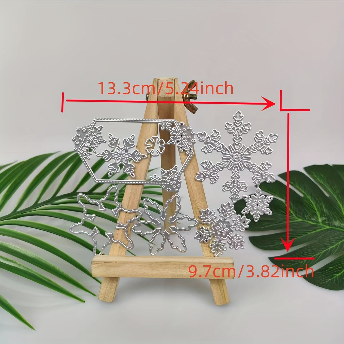 Christmas Snowflakes Metal Cutting Dies And Stamp Set