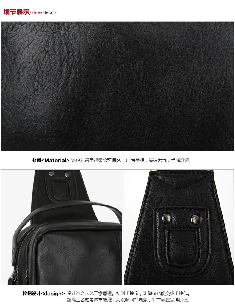 ETN Small Cross-Body Bag for Men