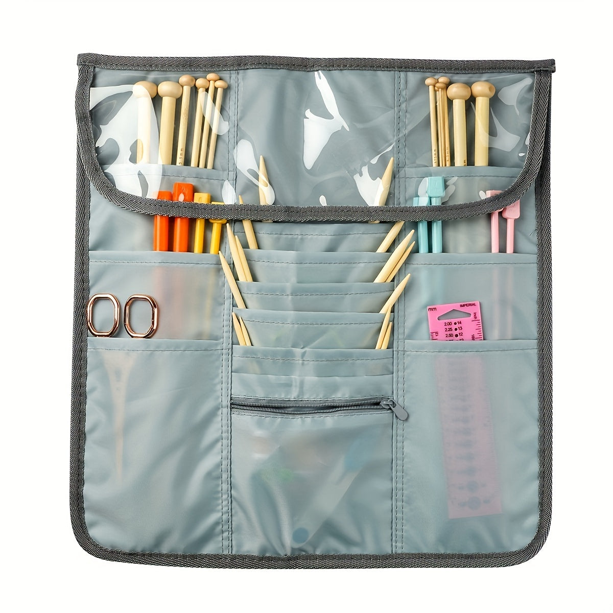 Sweater Knitting Needle Box Travel Organizer Storage Bag