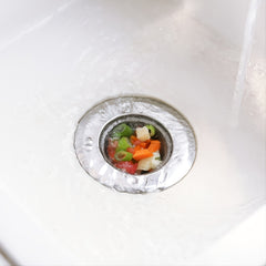 2pcs Kitchen Sink Strainer Stainless Steel Large Wide Rim Food Catcher