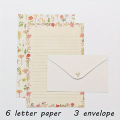 9-Piece Stationery Paper and Envelopes Set