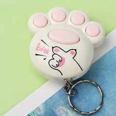 Octopus Cat Paw Memory Game Machine Keychain - Gift