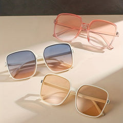 Square Sunglasses UV400 for Women Men Casual Jelly Outdoor Shades