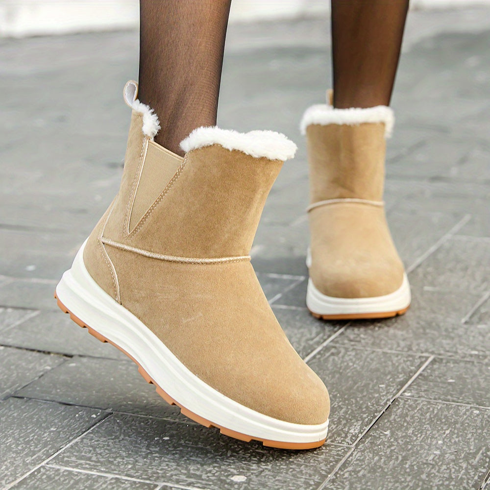 Women's Snow Boots Winter Warm Non-Slip Shoes