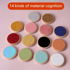 Montessori Tactile Board Sensory Toys Matching Game for Kids