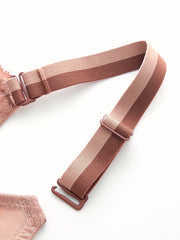 Scallop Trim Lace Wireless Bra