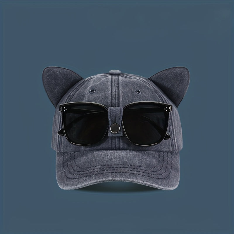 Aviator Sunglasses Baseball Cap Sun Hat