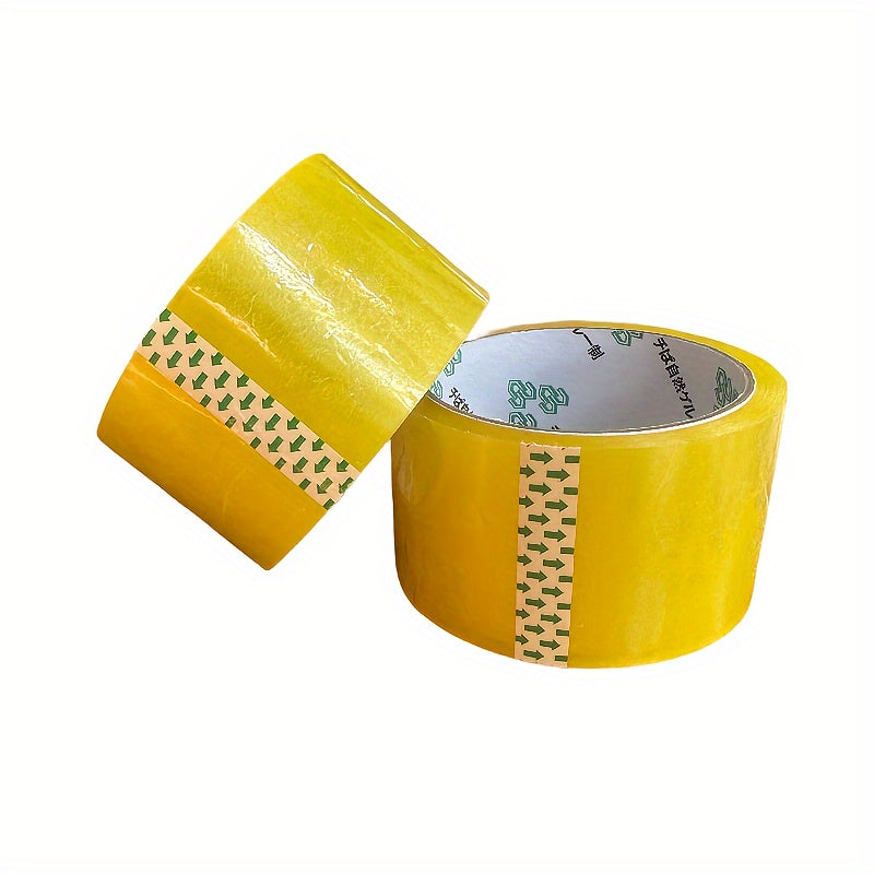 2pcs Strong Adhesive Sealing Tape Large Roll Tape for Sealing Boxes 42um