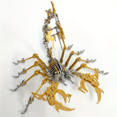Scorpio 3D Metal Puzzle DIY Kit in Pink Purple Red Green Golden