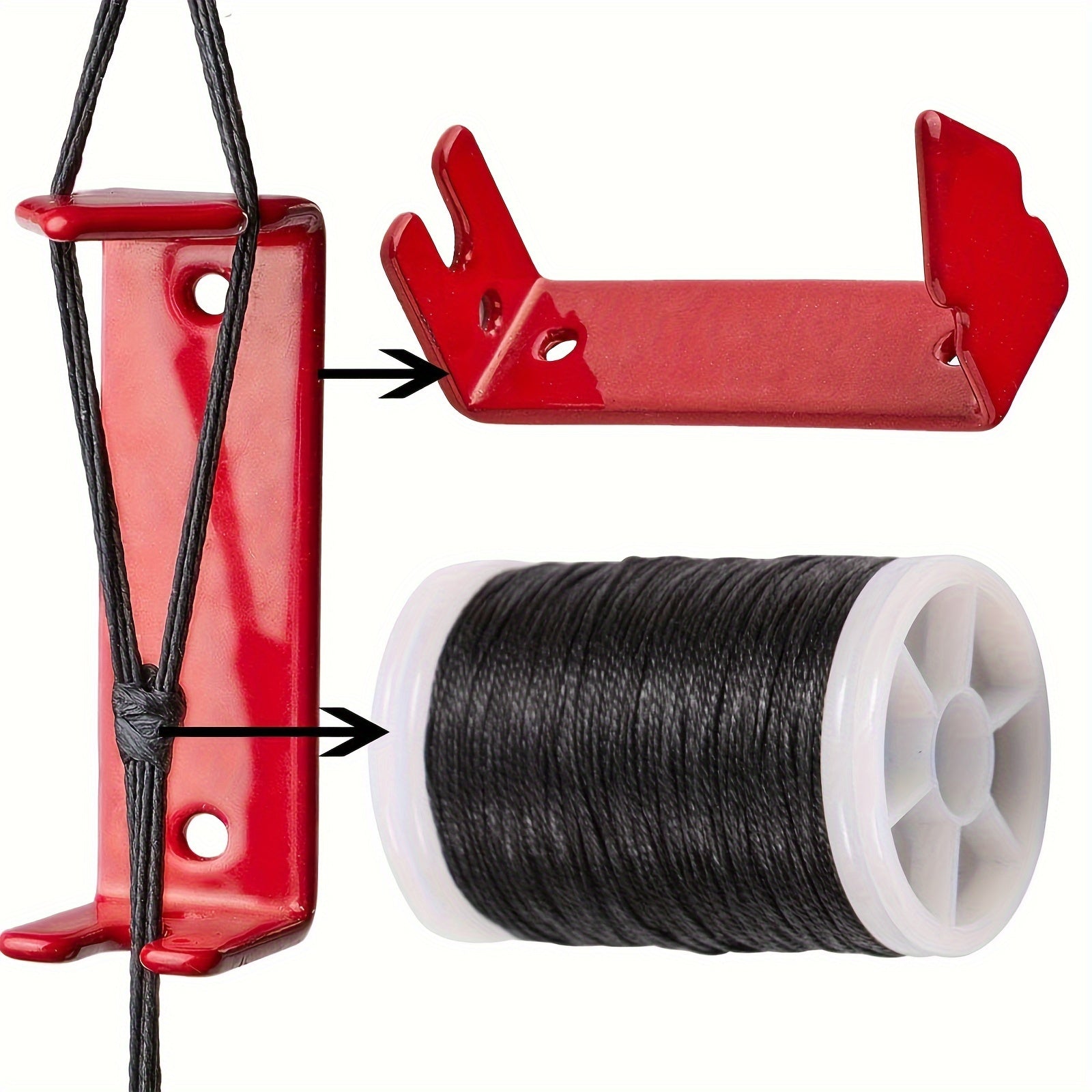 Archery Bow String Separator & Serving Thread Material for Compound Bow