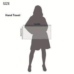 3pcs Bathroom Hand Towels Cotton Ultra Soft Highly Absorbent 13 X 28