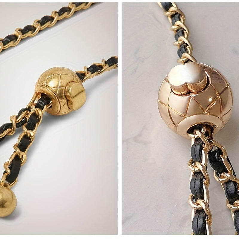 Adjustable Metal Chain Strap for Bag Crossbody Purse