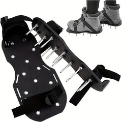 Lawn Aerator Shoes Heavy Duty Spiked Sandals Easy To Use