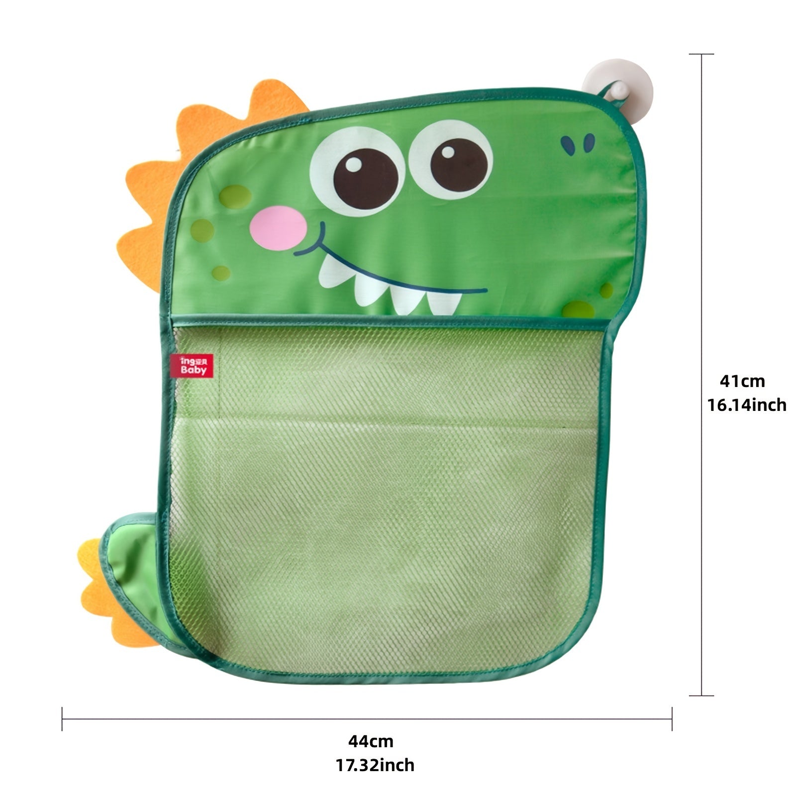 Cartoon Dinosaur Mesh Net Toy Storage Bag for Kids' Water Toys