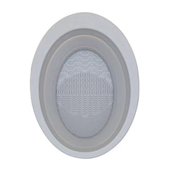 Foldable Silicone Washing Brush with Cleaning Pad - Travel-Friendly Gift