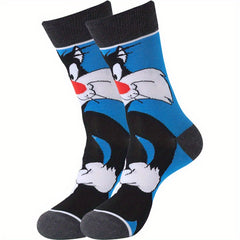Kids Boys Horror Cartoon Dog Crew Socks