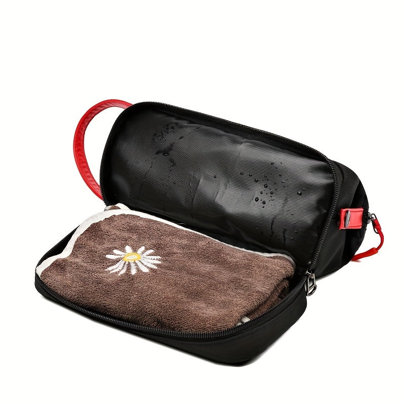 Portable Travel Storage Bag Dry Wet Separation Wash Toiletry Cosmetics Bag