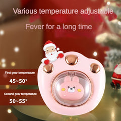 Portable 1200mAh Hand Warmer & Night Light