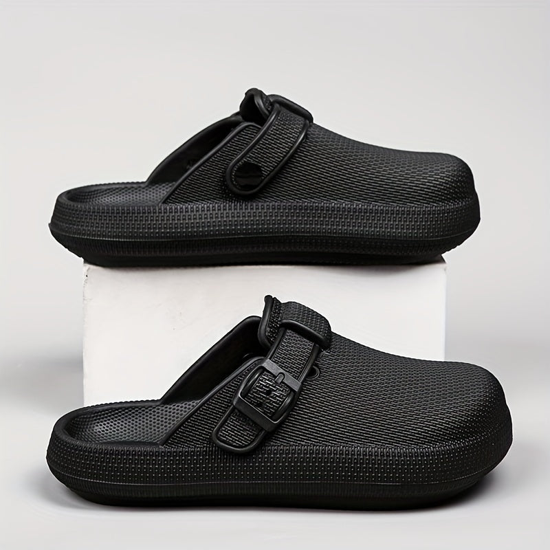 Men's Clogs Closed Toe Sandals Soft Sole Outdoor Mules Garden Shoes