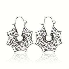 Spider Wed Dangle Earrings Bohemian Style Alloy Jewelry Female Gift