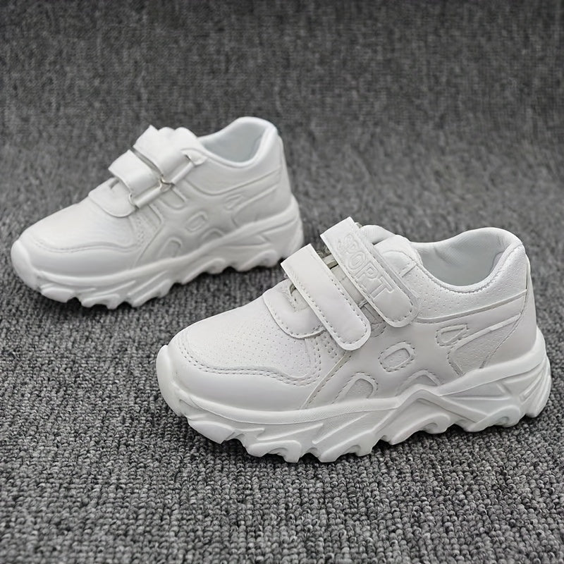 Baby Boys Solid Low Top Sneakers Comfortable Anti-slip Walking Shoes