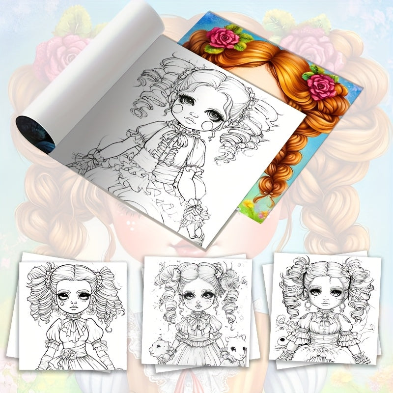 Stress-Relief Coloring Book for Teens and Adults
