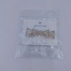 Faux Pearl Rhinestone Hair Clip Non Slip Hair Accessory