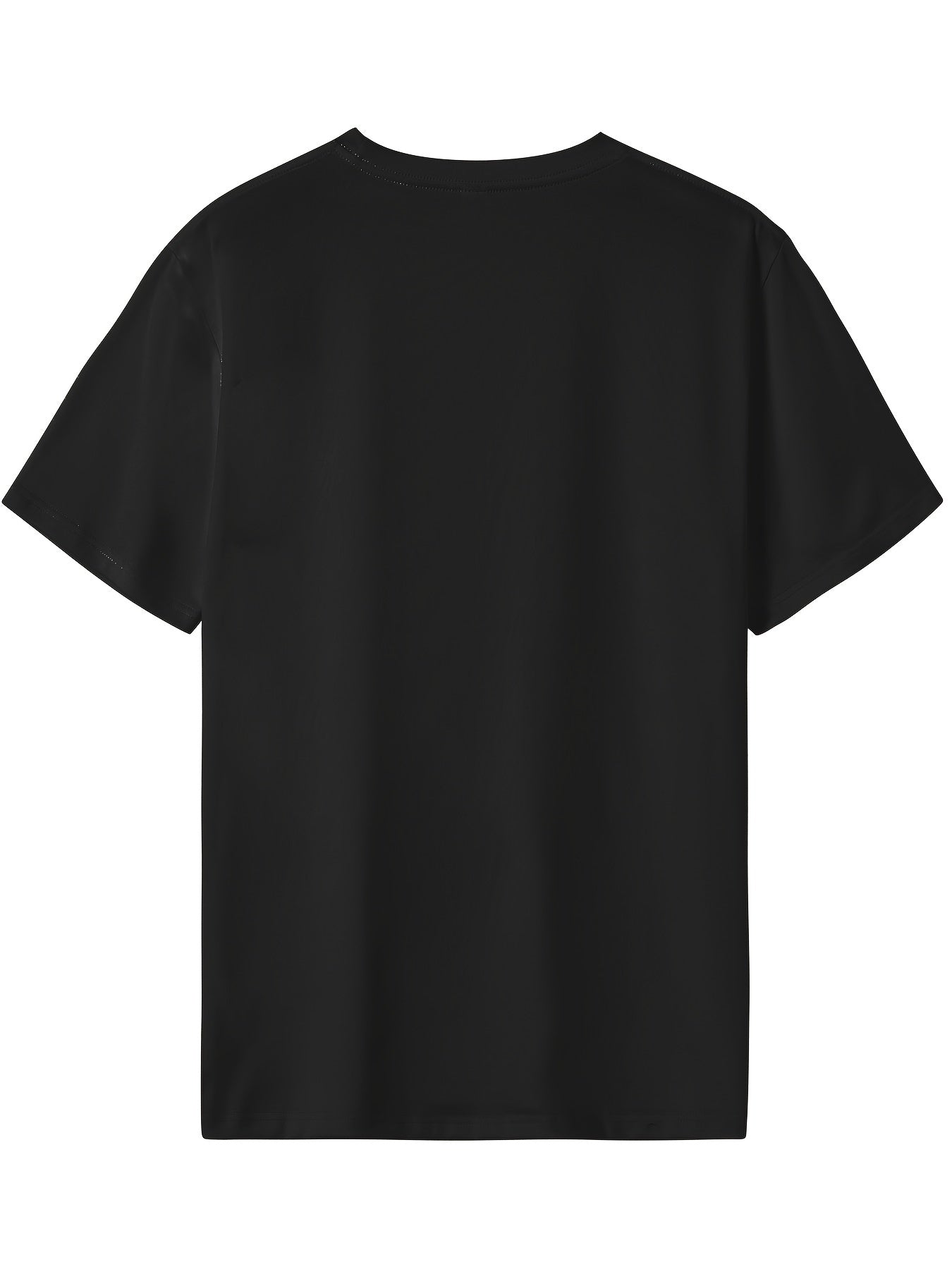 Men's Printed Leisure Sports T shirt Round Neck Tee Shirt