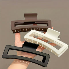 Frosted Oversize Hair Claw Clip Strong Hold Grip Jaw Clip