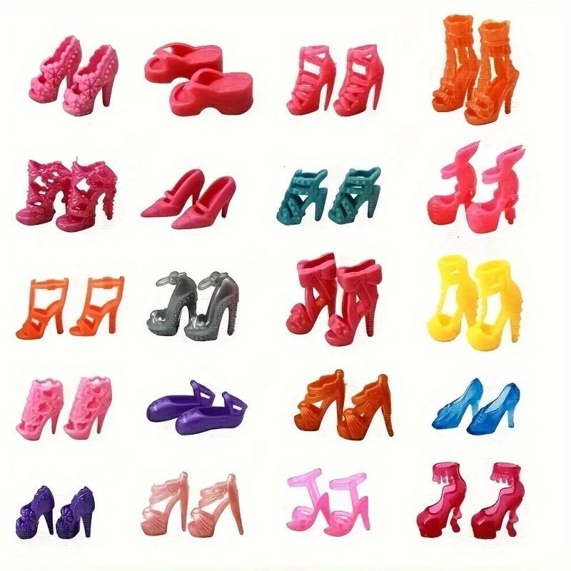 27pcs Mixed Colors DIY Doll Clothing Set for 11.5 Inch Dolls