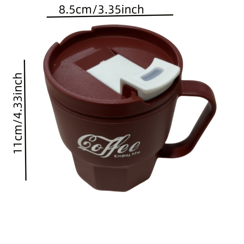 Stainless Steel Coffee Mug with Lid Double Walled Travel Cup Spill Proof