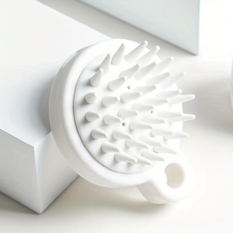 Silicone Shampoo Brush Scalp Massage and Hair Cleaning Comb