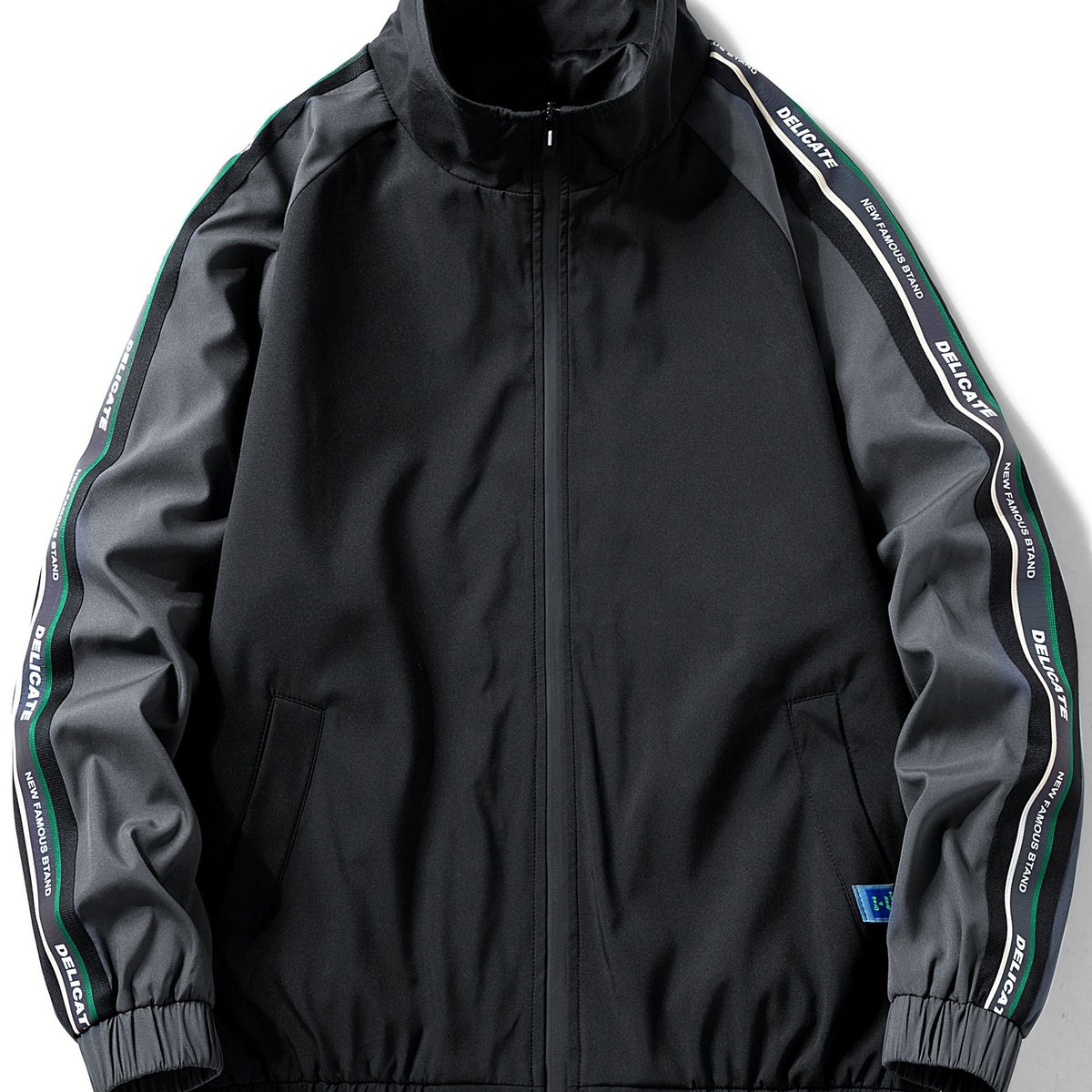 Men's Casual Zip Up Jacket Coat for Spring Fall