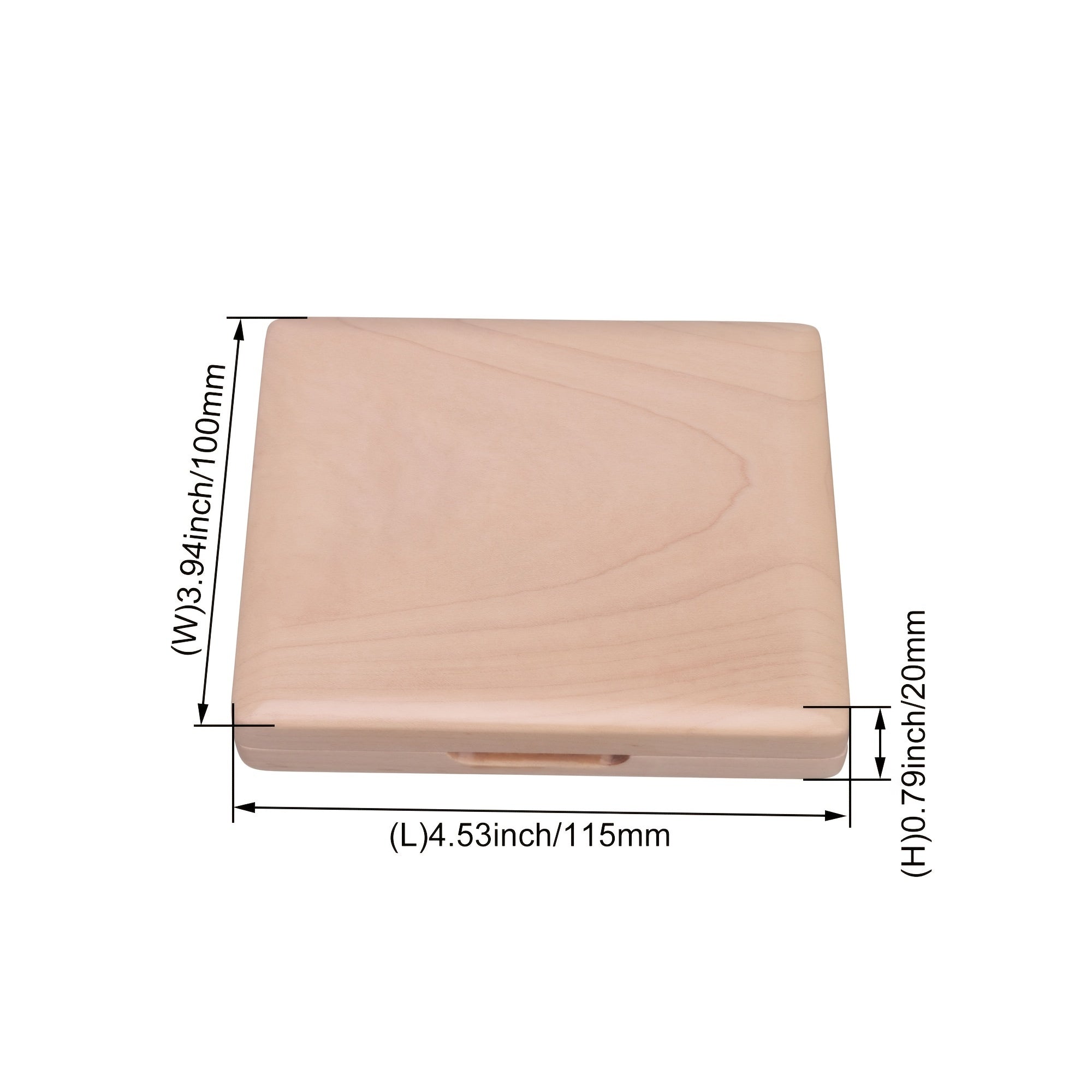 Wooden Reed Storage Box Sax Accessory