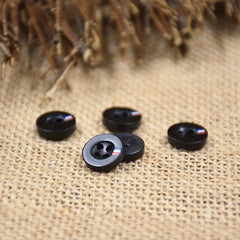 10PCS Resin Buttons High Shirt t shirt Beige Round Thin Four Eyed Button